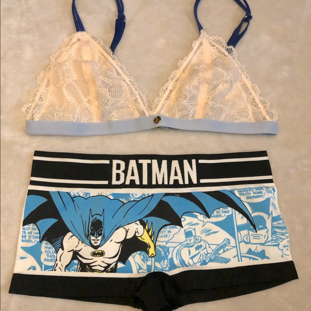 Juniors Small Batman Spandex Underwear
